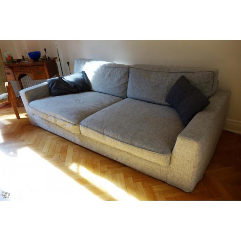 Mycket bekväm och rymlig soffa, finsk design