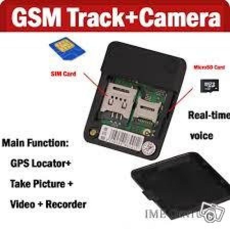 GPS med dold kamera