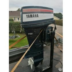 En fin yamaha 60 hk, lång rigg